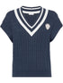 KNITTED VEST